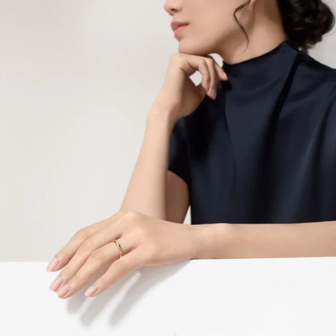 1895 vielsesring – gult guld, diamant – Cartier 1895 vielsesring – gult guld, diamant – Cartier