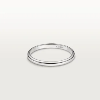 1895 vielsesring – platin – Cartier
