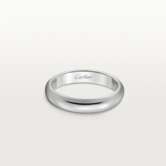 1895 vielsesring – platin – Cartier