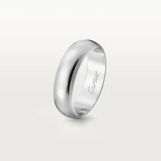 1895 vielsesring – platin – Cartier
