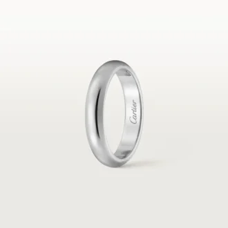 1895 vielsesring – platin – Cartier