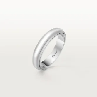 1895 vielsesring – platin – Cartier