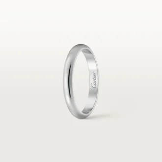 1895 vielsesring – platin – Cartier