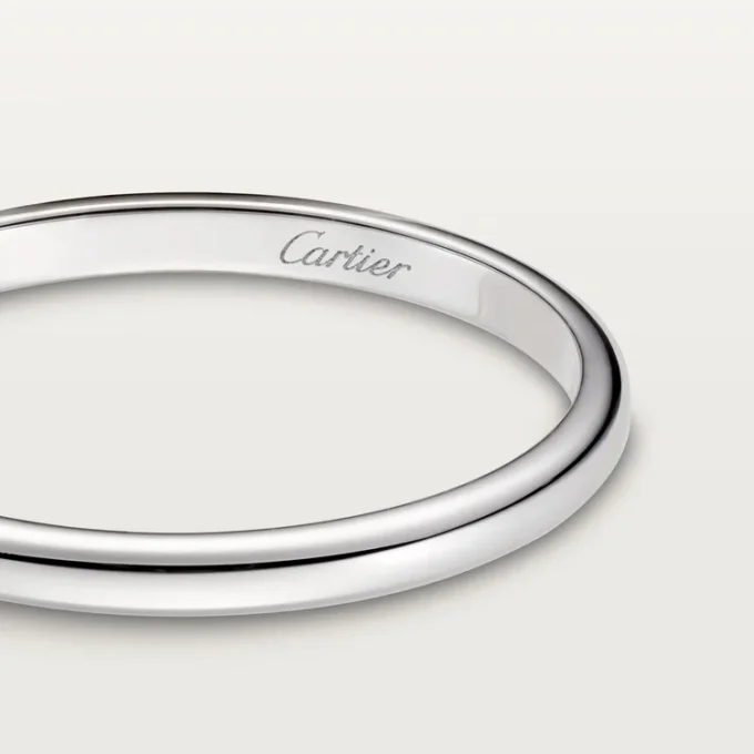 1895 vielsesring – platin – Cartier 1895 vielsesring – platin – Cartier