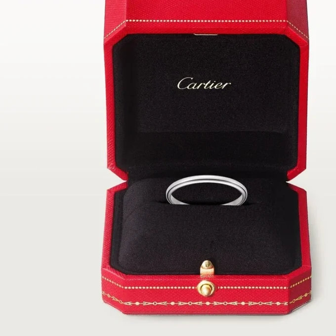 1895 vielsesring – platin – Cartier 1895 vielsesring – platin – Cartier
