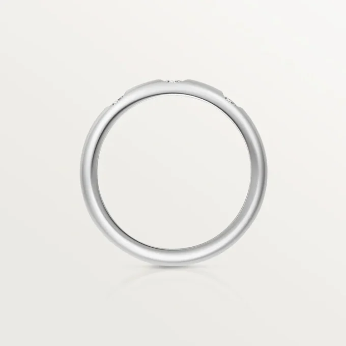1895 vielsesring – platin, diamanter – Cartier 1895 vielsesring – platin, diamanter – Cartier