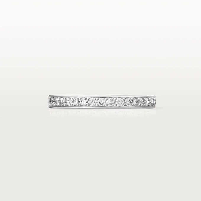 1895 vielsesring – platin, diamanter – Cartier 1895 vielsesring – platin, diamanter – Cartier