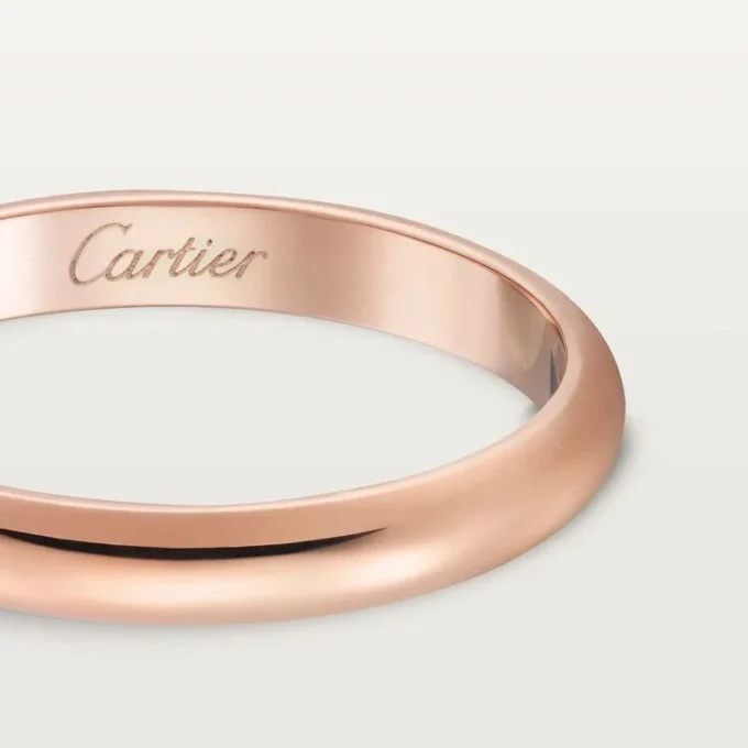 1895 vielsesring – rosa guld – Cartier 1895 vielsesring – rosa guld – Cartier