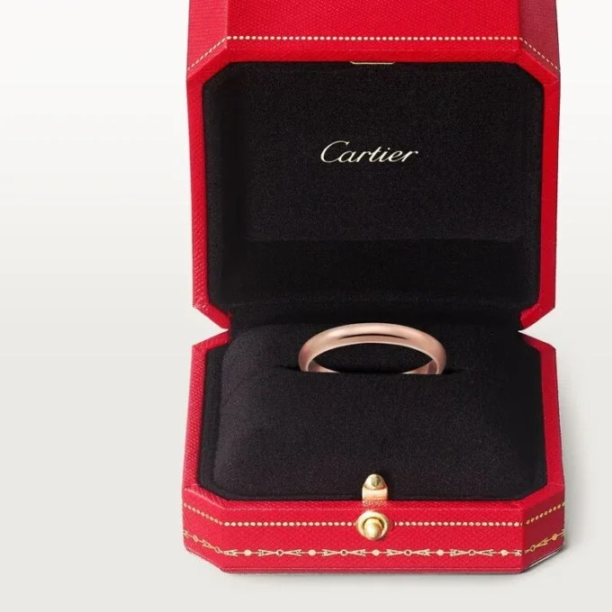 1895 vielsesring – rosa guld – Cartier 1895 vielsesring – rosa guld – Cartier