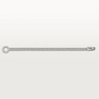 Agrafe-armbånd, brillantslebne diamanter, pavé