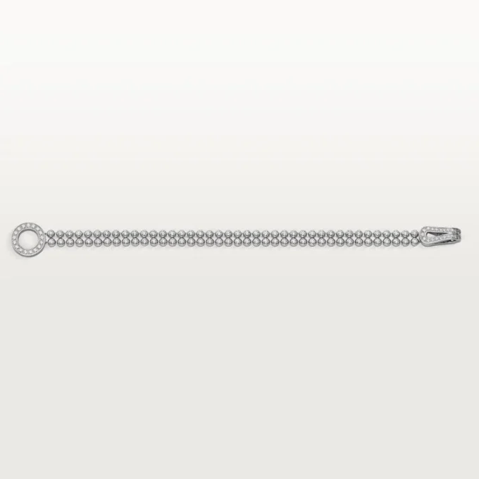 Agrafe-armbånd, brillantslebne diamanter, pavé Agrafe-armbånd, brillantslebne diamanter, pavé