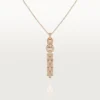 Agrafe halskæde – rosa guld, diamanter – Cartier Agrafe halskæde – rosa guld, diamanter – Cartier