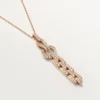 Agrafe halskæde – rosa guld, diamanter – Cartier Agrafe halskæde – rosa guld, diamanter – Cartier