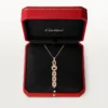 Agrafe halskæde – rosa guld, diamanter – Cartier Agrafe halskæde – rosa guld, diamanter – Cartier