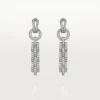 Agrafe øreringe – hvidguld, diamanter – Cartier Agrafe øreringe – hvidguld, diamanter – Cartier