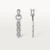 Agrafe øreringe – hvidguld, diamanter – Cartier Agrafe øreringe – hvidguld, diamanter – Cartier