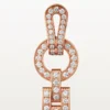 Agrafe øreringe – rosa guld, diamanter – Cartier Agrafe øreringe – rosa guld, diamanter – Cartier