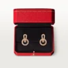 Agrafe øreringe – rosa guld, diamanter – Cartier Agrafe øreringe – rosa guld, diamanter – Cartier