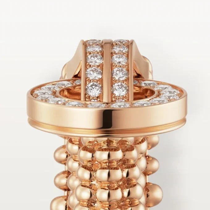 Agrafe-ring, halvpavé Agrafe-ring, halvpavé