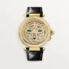 Andre Panthere smykkeure – 41 mm, mekanisk urværk med håndoptræk, 18 karat gult guld, diamanter, udskiftelige læderremme – Cartier Andre Panthere smykkeure – 41 mm, mekanisk urværk med håndoptræk, 18 karat gult guld, diamanter, udskiftelige læderremme – Cartier