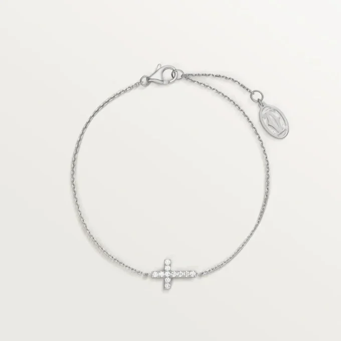 Armbånd med symboler – hvidguld, diamanter – Cartier Armbånd med symboler – hvidguld, diamanter – Cartier
