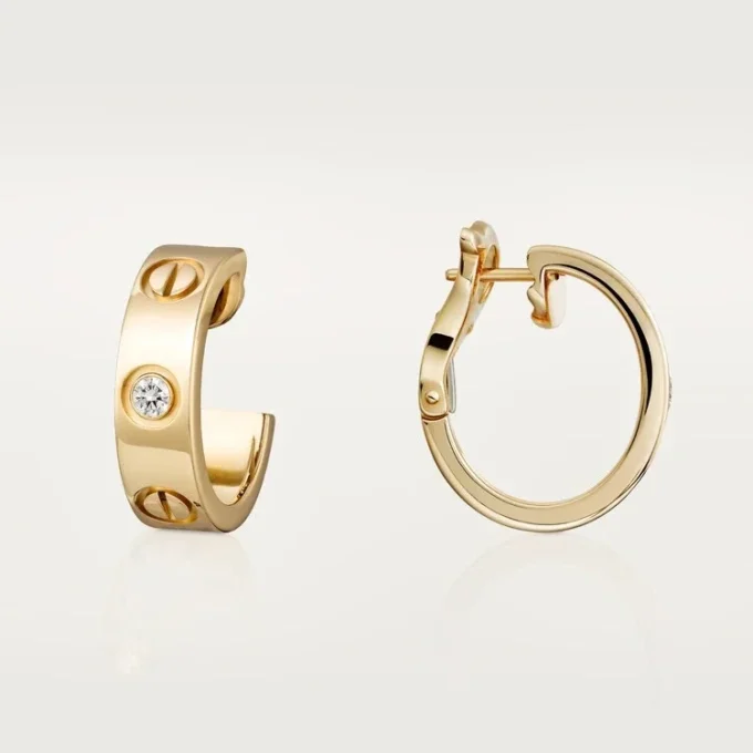 B8022900-Love-Øreringe-2-Diamanter B8022900-Love-Øreringe-2-Diamanter