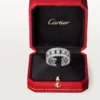 Broderie De Cartier-ring, tredobbelt række, diamanter Broderie De Cartier-ring, tredobbelt række, diamanter