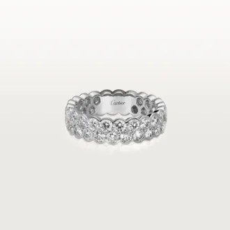 Broderie De Cartier vielsesring – hvidguld, diamanter – Cartier