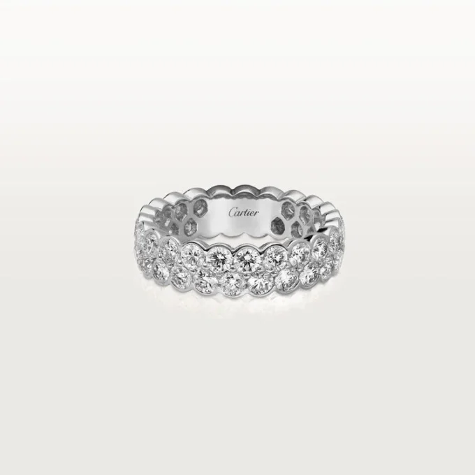 Broderie De Cartier vielsesring – hvidguld, diamanter – Cartier Broderie De Cartier vielsesring – hvidguld, diamanter – Cartier