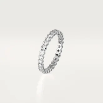 Broderie De Cartier vielsesring – hvidguld, diamanter – Cartier