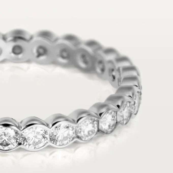 Broderie De Cartier vielsesring – hvidguld, diamanter – Cartier Broderie De Cartier vielsesring – hvidguld, diamanter – Cartier
