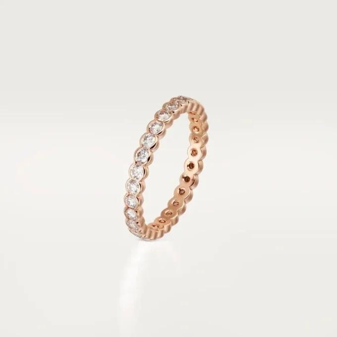 Broderie De Cartier vielsesring – rosa guld, diamanter – Cartier Broderie De Cartier vielsesring – rosa guld, diamanter – Cartier