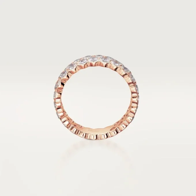 Broderie De Cartier vielsesring – rosa guld, diamanter – Cartier Broderie De Cartier vielsesring – rosa guld, diamanter – Cartier