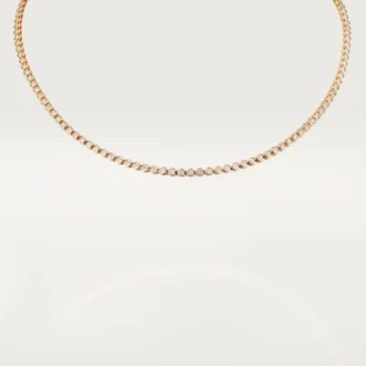 C De Cartier Essential Lines halskæde, brillantslebne diamanter C De Cartier Essential Lines halskæde, brillantslebne diamanter