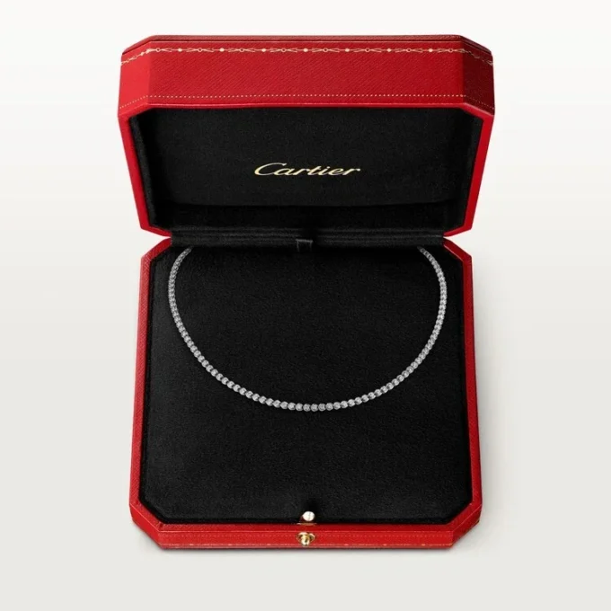 C De Cartier halskæde – hvidguld, diamanter – Cartier C De Cartier halskæde – hvidguld, diamanter – Cartier