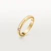 C De Cartier vielsesring, 3 mm bred, 1 diamant C De Cartier vielsesring, 3 mm bred, 1 diamant
