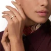 C De Cartier vielsesring, 3 mm bred, 1 diamant C De Cartier vielsesring, 3 mm bred, 1 diamant