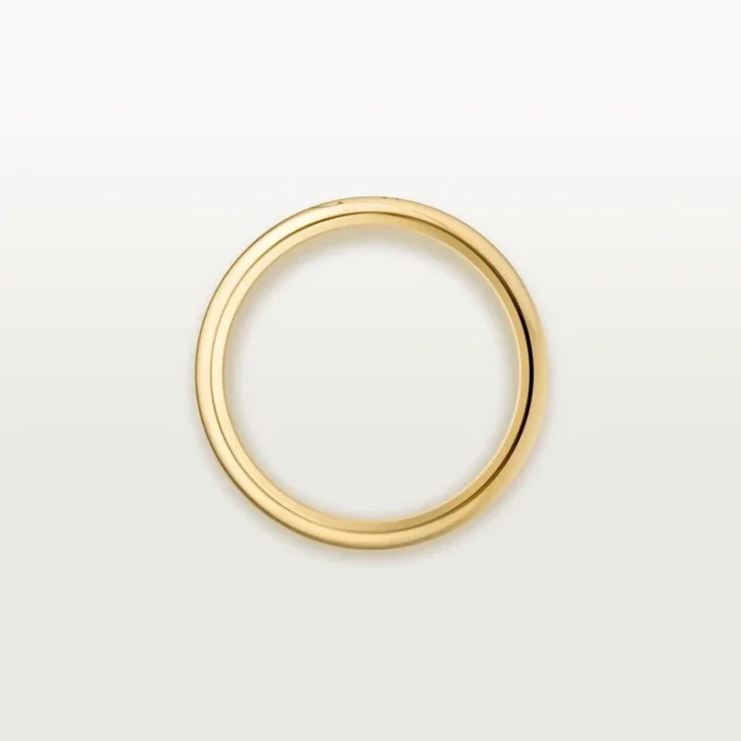 C De Cartier vielsesring, 3 mm bred C De Cartier vielsesring, 3 mm bred