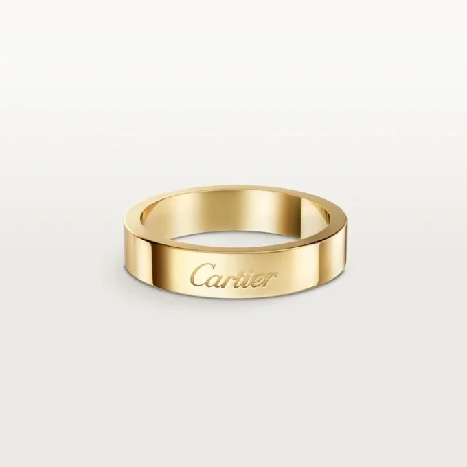 C De Cartier vielsesring, 4 mm bred C De Cartier vielsesring, 4 mm bred