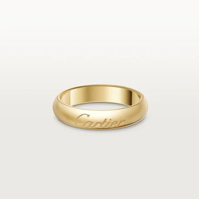 C De Cartier vielsesring, 4 mm bred C De Cartier vielsesring, 4 mm bred