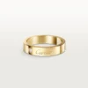 C De Cartier vielsesring, 4 mm bred, 1 diamant