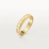 C De Cartier vielsesring, 4 mm bred, 1 diamant C De Cartier vielsesring, 4 mm bred, 1 diamant