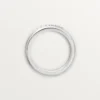 C De Cartier vielsesring, 4 mm bred, 1 diamant