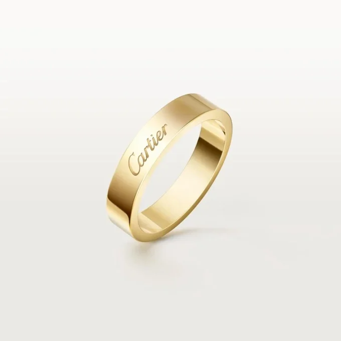 C De Cartier vielsesring, 4 mm bred C De Cartier vielsesring, 4 mm bred