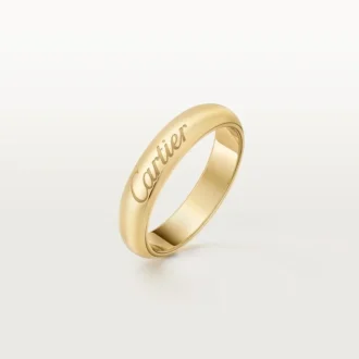 C De Cartier vielsesring, 4 mm bred