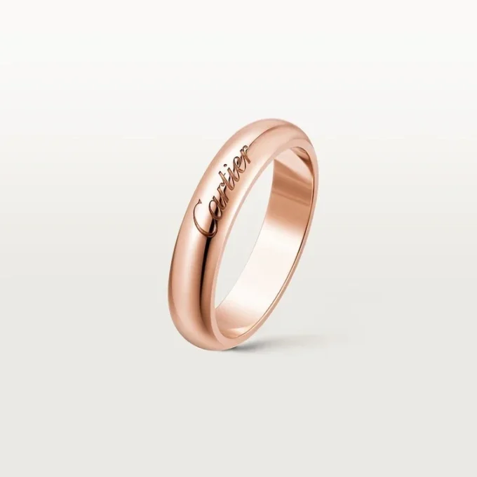 C De Cartier vielsesring, 4 mm bred C De Cartier vielsesring, 4 mm bred