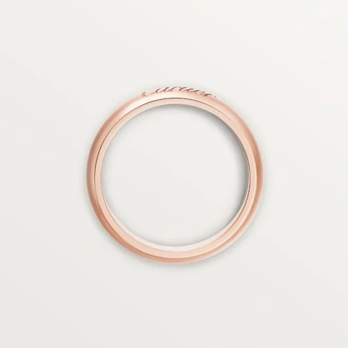 C De Cartier vielsesring, 4 mm bred C De Cartier vielsesring, 4 mm bred
