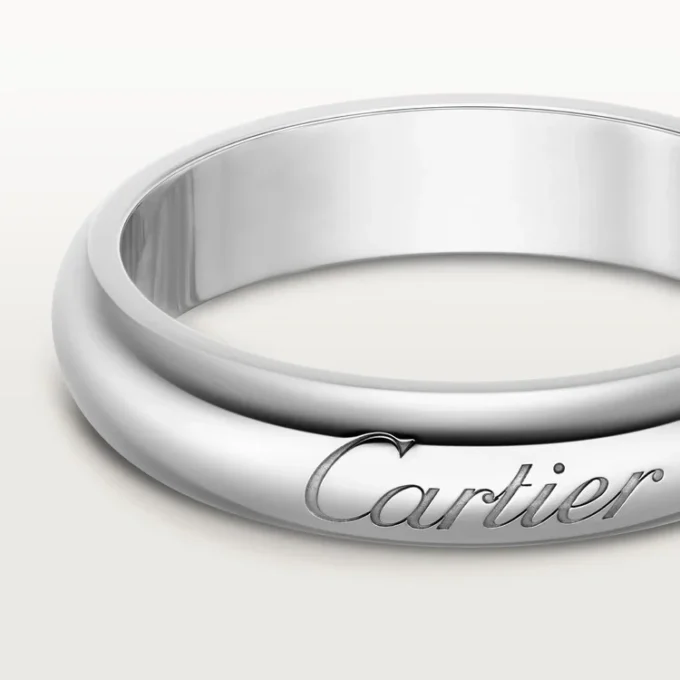 C De Cartier vielsesring, 4 mm bred C De Cartier vielsesring, 4 mm bred