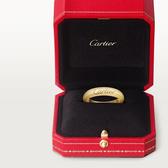 C De Cartier vielsesring, 4 mm bred C De Cartier vielsesring, 4 mm bred