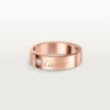 C De Cartier vielsesring, 5 mm bred, 1 diamant C De Cartier vielsesring, 5 mm bred, 1 diamant